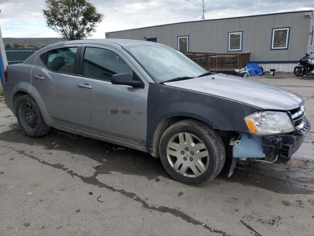 1C3CDZAB8EN105180 - 2014 DODGE AVENGER SE SILVER photo 4