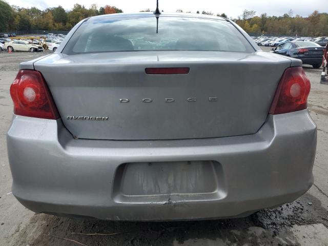 1C3CDZAB8EN105180 - 2014 DODGE AVENGER SE SILVER photo 6