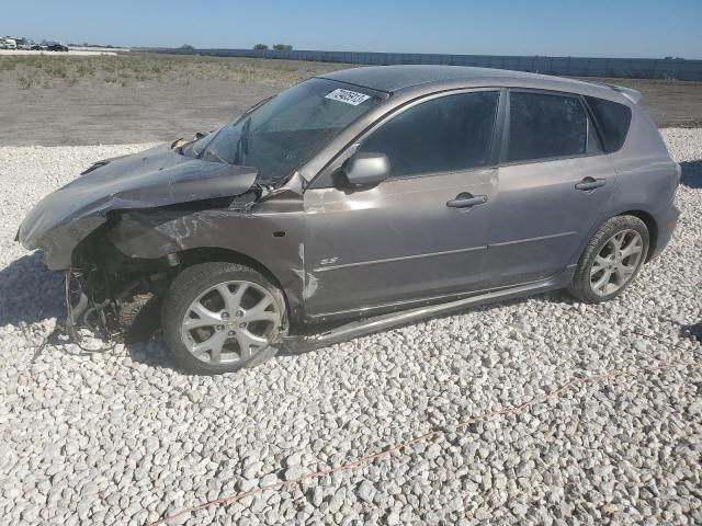 JM1BK343881807087 - 2008 MAZDA 3 HATCHBACK GRAY photo 1