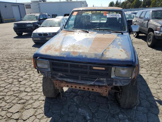 JT4RN66S4F5070021 - 1985 TOYOTA PICKUP XTRACAB RN66 SR5 BLUE photo 5