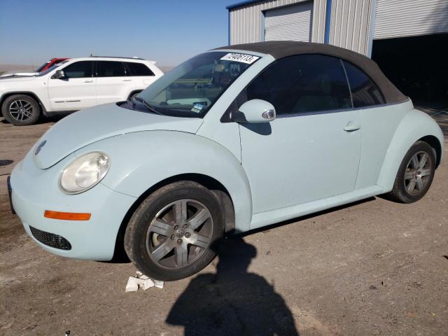 3VWRF31Y56M328271 - 2006 VOLKSWAGEN NEW BEETLE CONVERTIBLE OPTION PACKAGE 1 BLUE photo 1