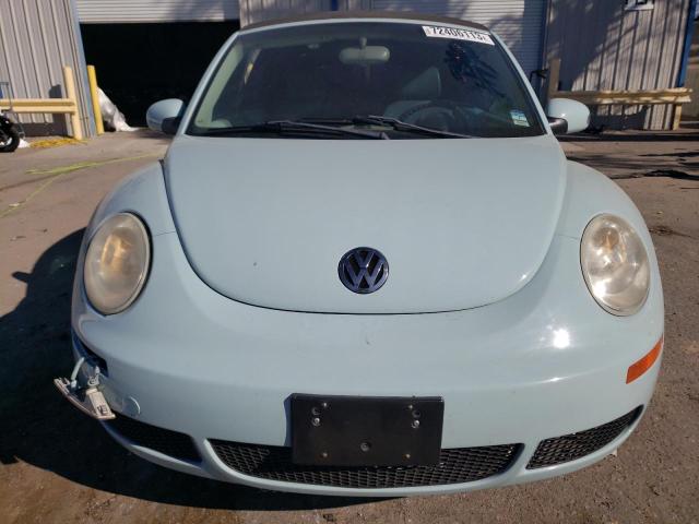 3VWRF31Y56M328271 - 2006 VOLKSWAGEN NEW BEETLE CONVERTIBLE OPTION PACKAGE 1 BLUE photo 5