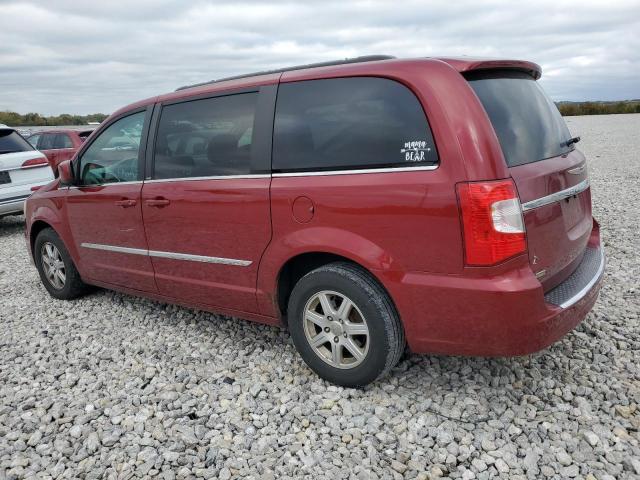 2C4RC1BG8DR656263 - 2013 CHRYSLER TOWN & COU TOURING RED photo 2