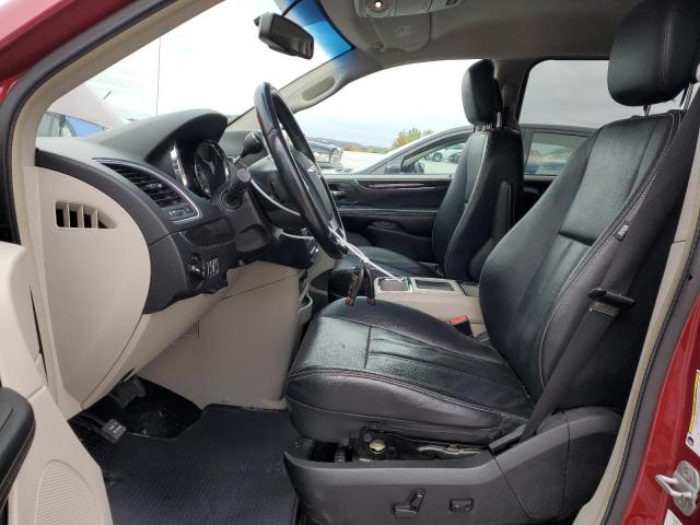 2C4RC1BG8DR656263 - 2013 CHRYSLER TOWN & COU TOURING RED photo 7