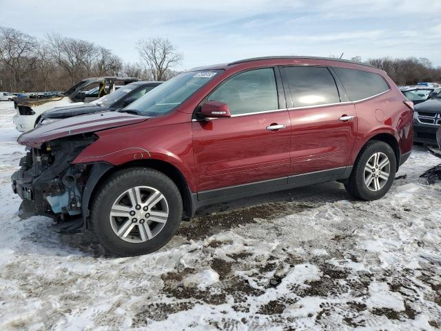 1GNKVHKD4FJ173197 - 2015 CHEVROLET TRAVERSE L RED photo 1