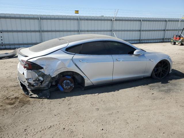 5YJSA1DN9CFP02874 - 2012 TESLA MODEL S Արծաթագույն լուսանկար 3