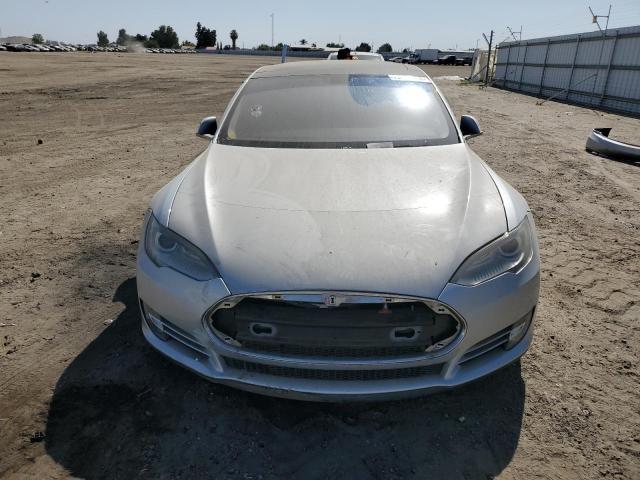 5YJSA1DN9CFP02874 - 2012 TESLA MODEL S Արծաթագույն լուսանկար 5