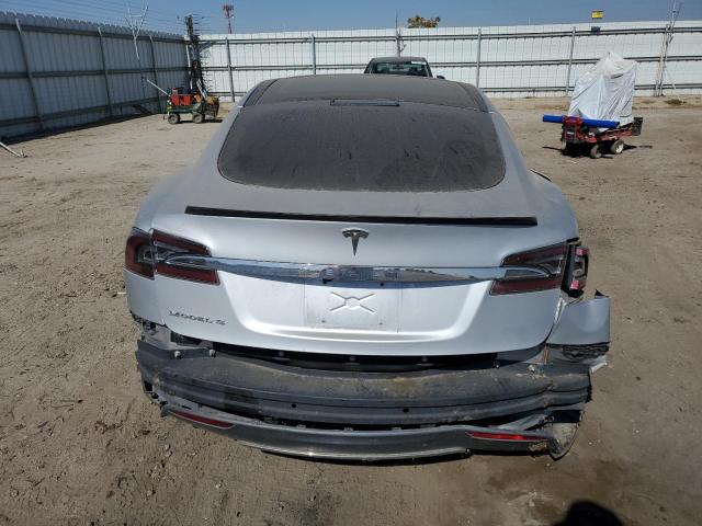 5YJSA1DN9CFP02874 - 2012 TESLA MODEL S Արծաթագույն լուսանկար 6