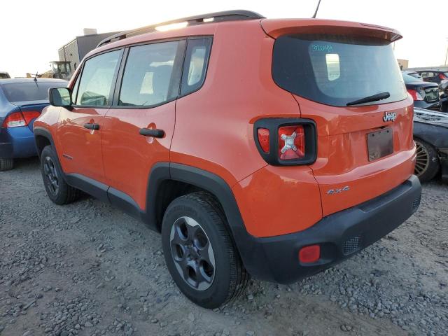 ZACCJBAT7FPC38218 - 2015 JEEP RENEGADE SPORT ORANGE photo 2