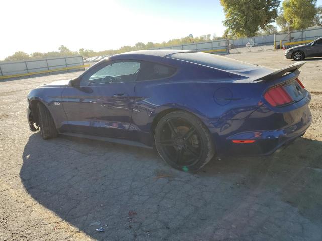 1FA6P8CF0G5256677 - 2016 FORD MUSTANG GT BLUE photo 2