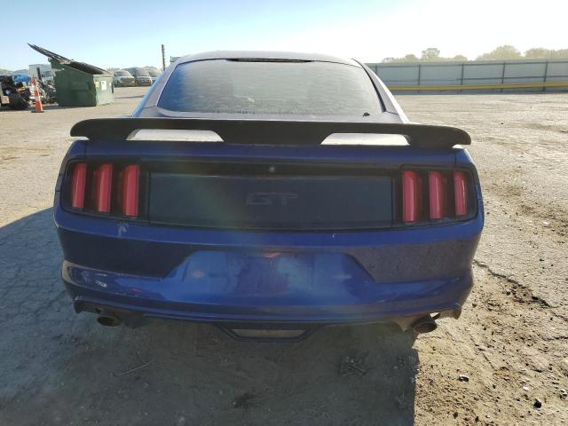 1FA6P8CF0G5256677 - 2016 FORD MUSTANG GT BLUE photo 6