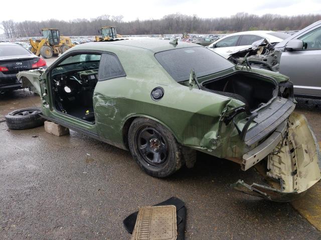 2C3CDZFJ7MH513113 - 2021 DODGE CHALLENGER R/T SCAT PACK GREEN photo 2