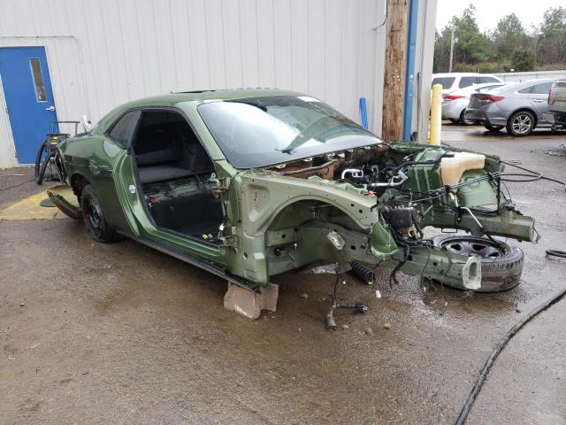 2C3CDZFJ7MH513113 - 2021 DODGE CHALLENGER R/T SCAT PACK GREEN photo 4