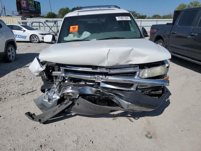 1GNEC13TX1R115475 - 2001 CHEVROLET TAHOE C1500 WHITE photo 5