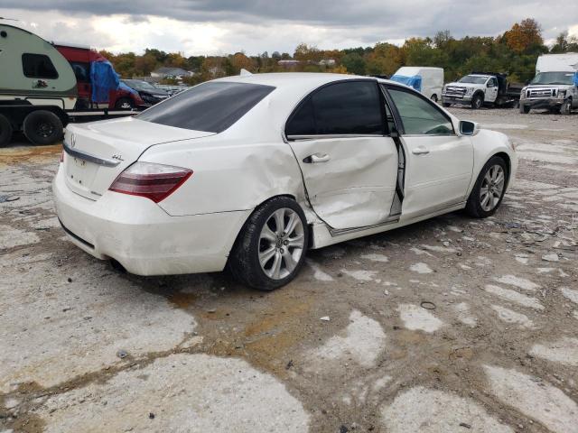 JH4KB26609C000827 - 2009 ACURA RL WHITE photo 3