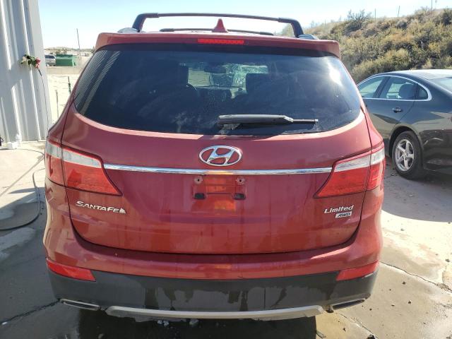 KM8SNDHF5FU106662 - 2015 HYUNDAI SANTA FE GLS RED photo 6