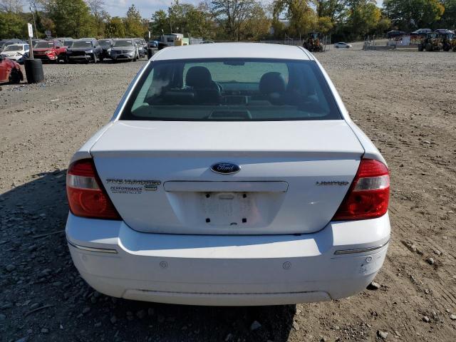 1FAHP281X6G136441 - 2006 FORD FIVE HUNDR LIMITED WHITE photo 6
