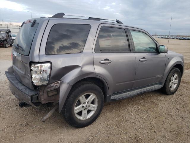 1FMCU49H88KA58452 - 2008 FORD ESCAPE HEV GRAY photo 3