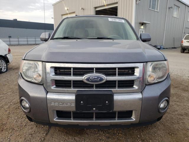 1FMCU49H88KA58452 - 2008 FORD ESCAPE HEV GRAY photo 5