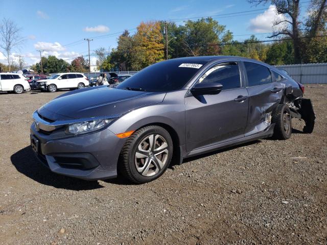 2HGFC2F58HH546232 - 2017 HONDA CIVIC LX GRAY photo 1