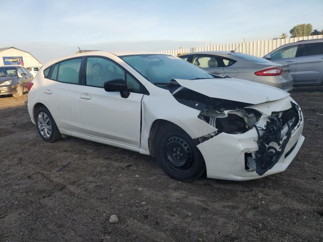 4S3GTAA66J3737038 - 2018 SUBARU IMPREZA WHITE photo 4