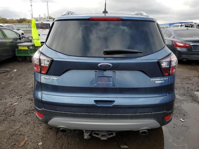 1FMCU9J9XJUC77182 - 2018 FORD ESCAPE TITANIUM BLUE photo 6