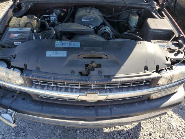 2GCEC19T921200317 - 2002 CHEVROLET SILVERADO C1500 MAROON photo 11