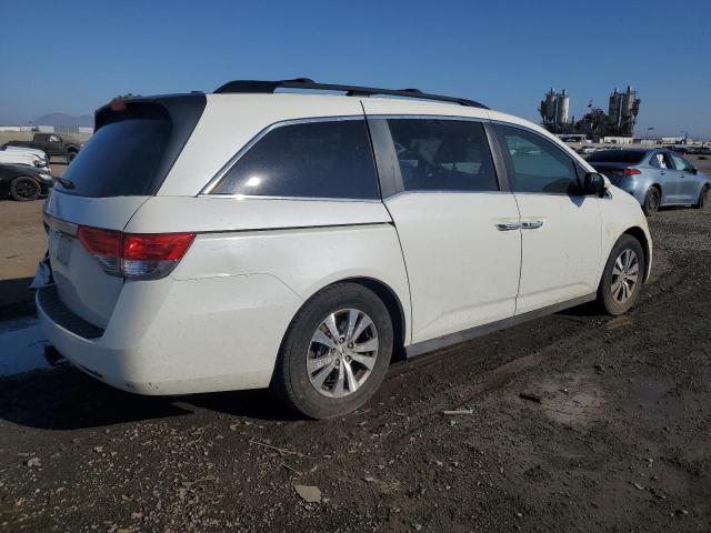 5FNRL5H64FB016183 - 2015 HONDA ODYSSEY EXL WHITE photo 3