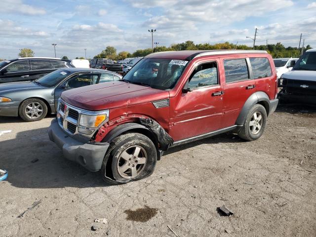 1D8GU28KX7W583948 - 2007 DODGE NITRO SXT RED photo 1