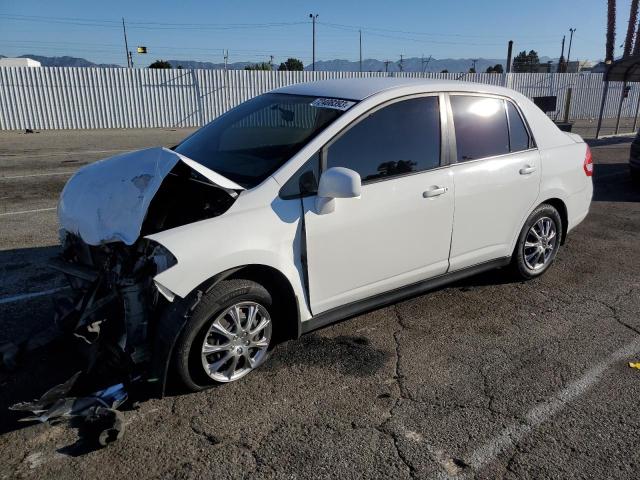 3N1BC1AP9AL449489 - 2010 NISSAN VERSA S WHITE photo 1