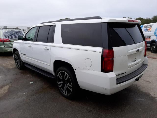 1GNSKJKJ3KR100520 - 2019 CHEVROLET SUBURBAN K1500 PREMIER WHITE photo 2