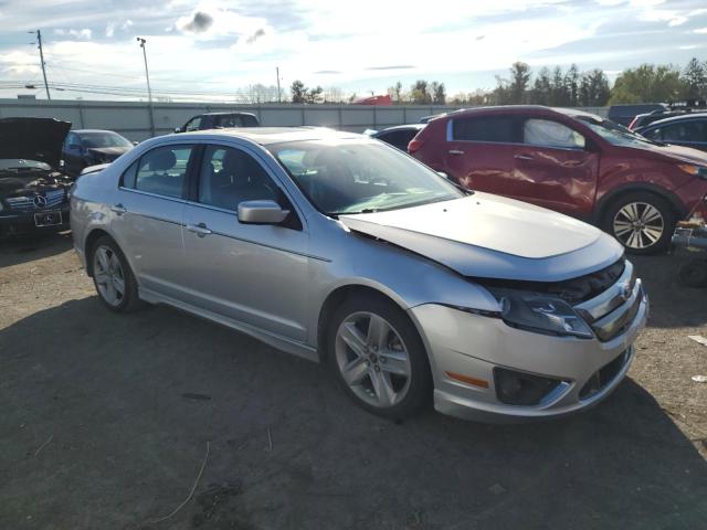 3FAHP0KC5BR217221 - 2011 FORD FUSION SPORT SILVER photo 4