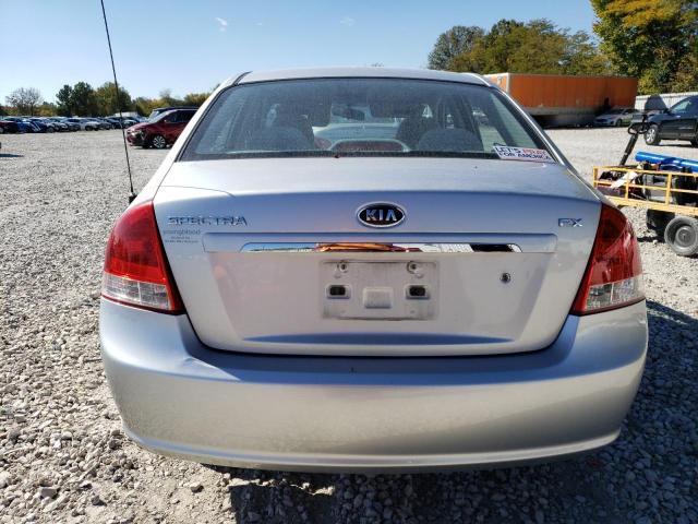 KNAFE221695590022 - 2009 KIA SPECTRA EX SILVER photo 6