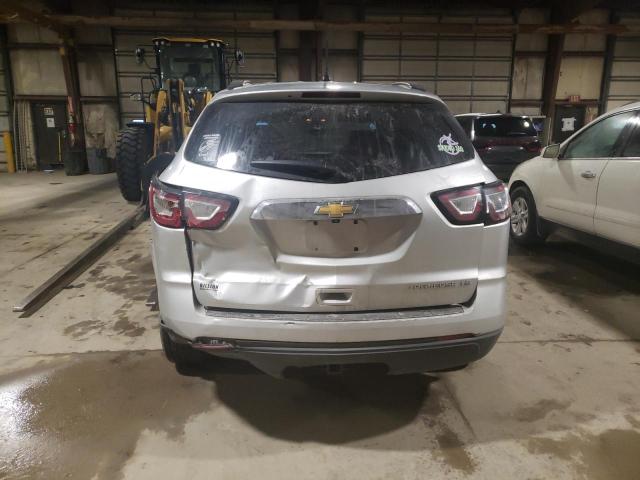 1GNKRFED3EJ169273 - 2014 CHEVROLET TRAVERSE LS SILVER photo 6