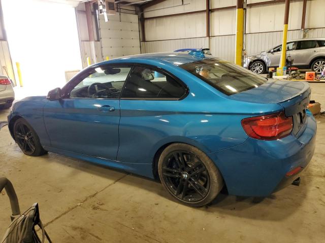 WBA2J5C07L7F81572 - 2020 BMW M240I BLUE photo 2
