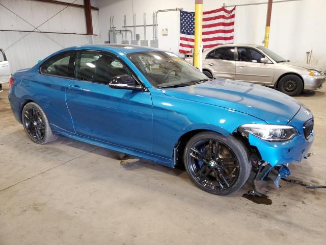 WBA2J5C07L7F81572 - 2020 BMW M240I BLUE photo 4