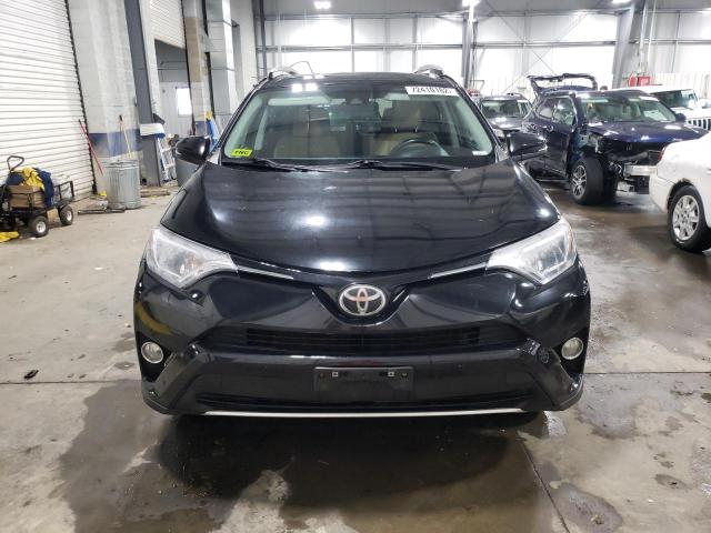 2T3RFREV6GW422018 - 2016 TOYOTA RAV4 XLE BLACK photo 5