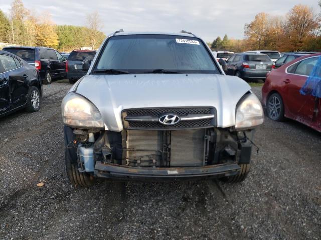 KM8JM12B48U919450 - 2008 HYUNDAI TUCSON GLS SILVER photo 5