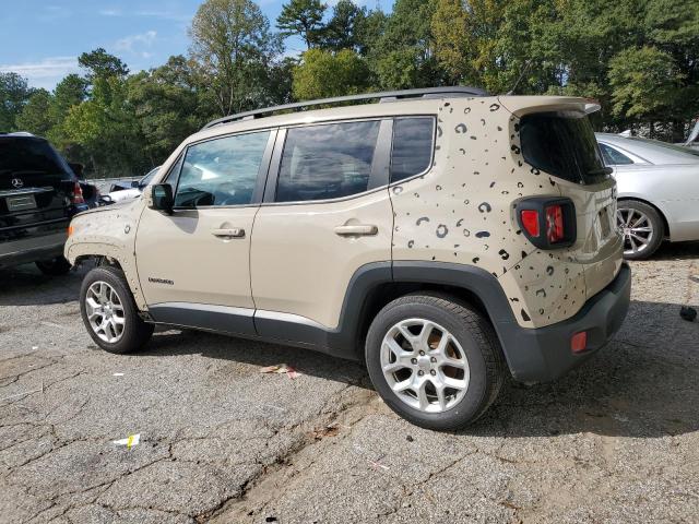 ZACCJABT8GPE34940 - 2016 JEEP RENEGADE LATITUDE BEIGE photo 2