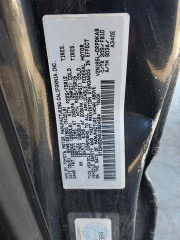 5TESN92N31Z824664 - 2001 TOYOTA TACOMA XTRACAB PRERUNNER შავი ფოტო 13