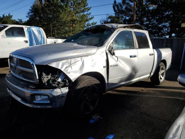 1D7RB1CT4AS203854 - 2010 DODGE RAM 1500 SILVER photo 1