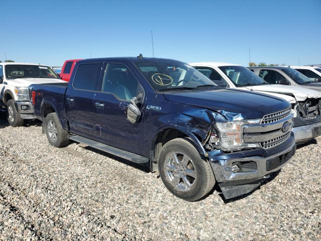 1FTEW1EP2KKD09959 - 2019 FORD F150 SUPERCREW BLUE photo 4