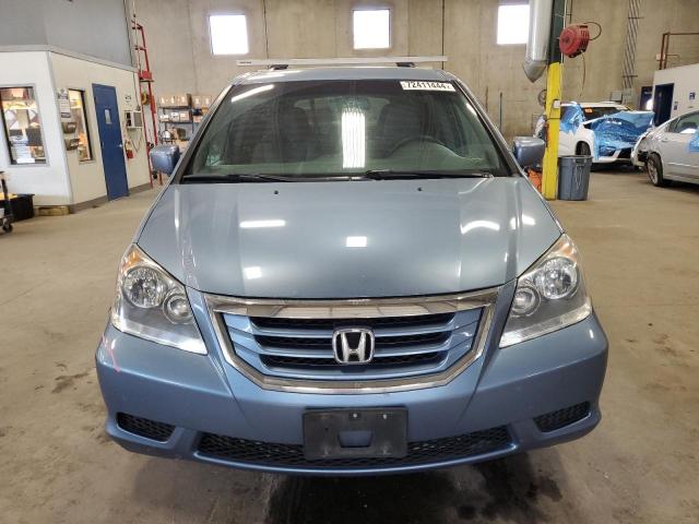 5FNRL3H40AB092544 - 2010 HONDA ODYSSEY EX BLUE photo 5