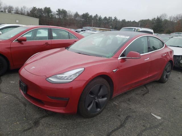 5YJ3E1EC4LF586456 - 2020 TESLA MODEL 3 RED photo 1