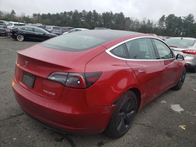 5YJ3E1EC4LF586456 - 2020 TESLA MODEL 3 RED photo 3