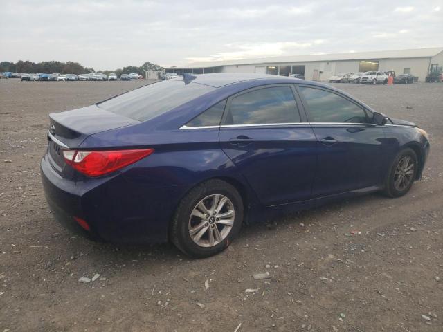 5NPEB4AC7EH853473 - 2014 HYUNDAI SONATA GLS PURPLE photo 3