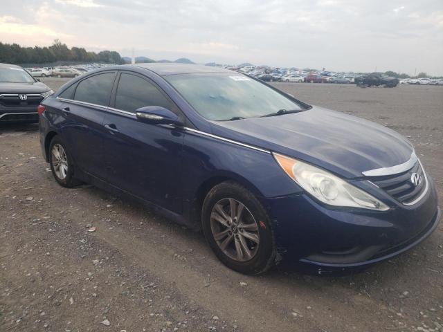 5NPEB4AC7EH853473 - 2014 HYUNDAI SONATA GLS PURPLE photo 4