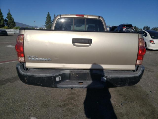 5TETX22N26Z310379 - 2006 TOYOTA TACOMA ACCESS CAB ოქროსფერი ფოტო 6