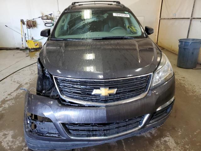 1GNKRFED5EJ240280 - 2014 CHEVROLET TRAVERSE LS BLACK photo 5