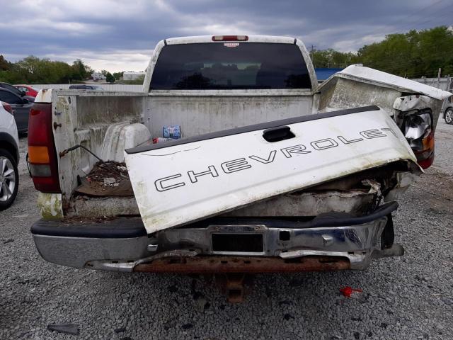 2GCEK19V811315607 - 2001 CHEVROLET SILVERADO K1500 WHITE photo 6